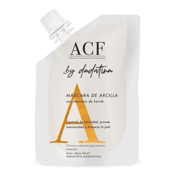 Mascara Facial Arcilla Acf By Dadatina Tipo de piel Todo tipo de piel