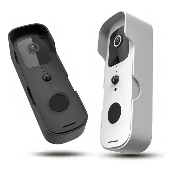 Timbre Inteligente Con Cámara Inalámbrico Wifi Micrófono Color Blanco | Cuotas sin interés