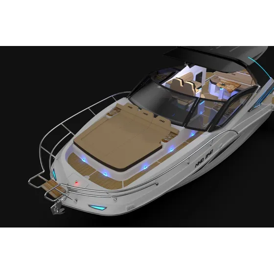 Lancha Nhd 340 Double Open Deck (ñ Real, Nx, Fs, Focker