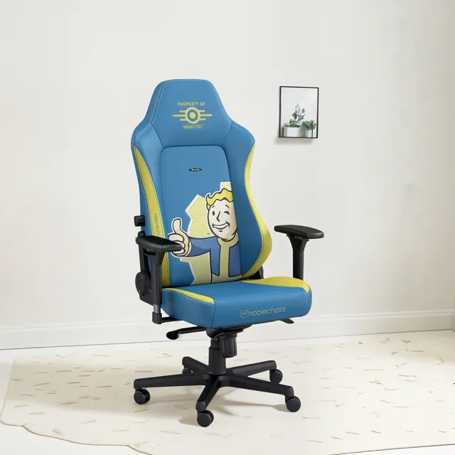 Silla Noblechairs Fallout Vault Tec Edition Blue/yellow