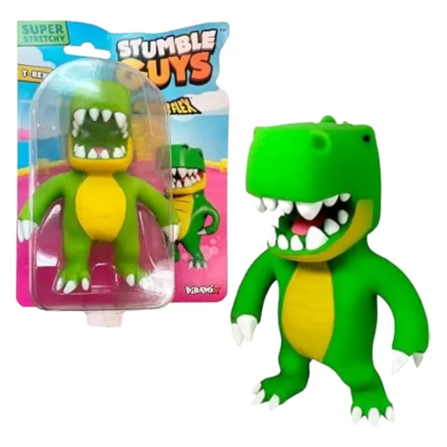 Muñeco Stumble Guys Heroes Flex T-rex