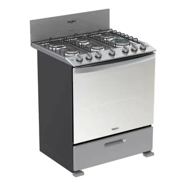 Estufa A Gas Whirlpool De 6 Quemadores