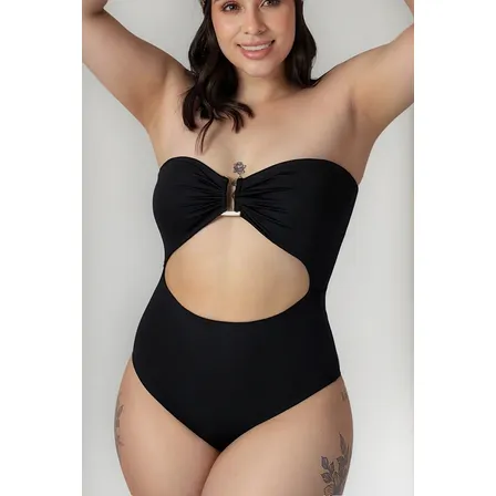 Traje De Baño Colombiano Strapless