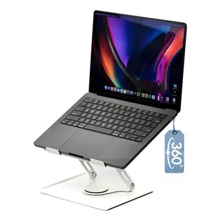 Suporte Notebook Giratório Metal 360° Macbook Air Articulado Suporte Notebook Giratório Metal 360° Macbook Air Articulado