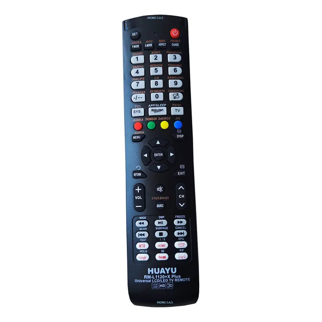 Control Universal Para Tcl Jvc Hisense Panasonic Aoc Smart