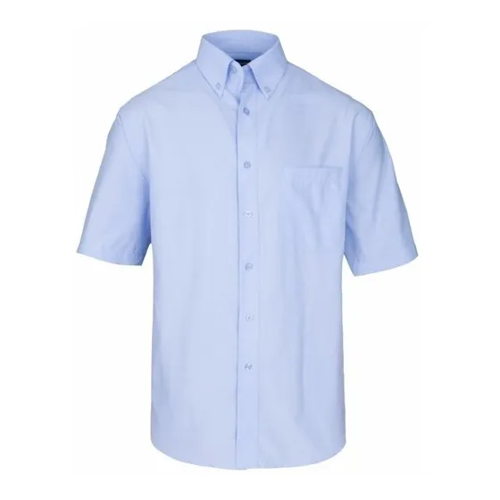 Camisa Oxford Manga Corta Uniforme Caballero