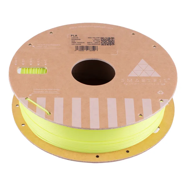 Filamento 3d Smartfil Pla Neón Fluorescente 1.75 Mm 750 Gr