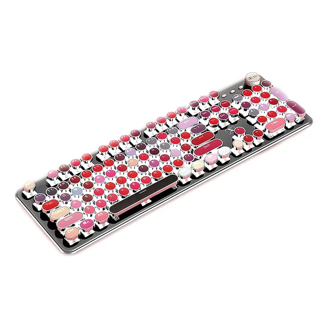 Teclado Retro, Mecanico Para Pc Universal | Retroiluminado
