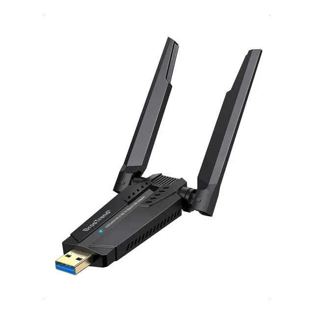 Adaptador Usb Wifi 6e Brostrend Axe5400 Para Pc De Escritori