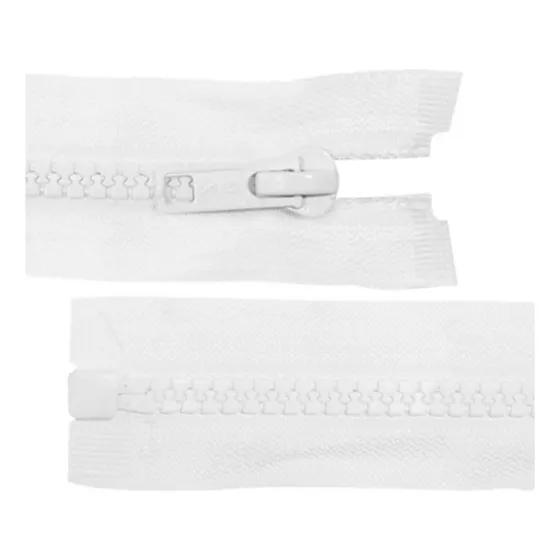 Zíper Vislon Destacável 80cm Kit Com 5 Unidades