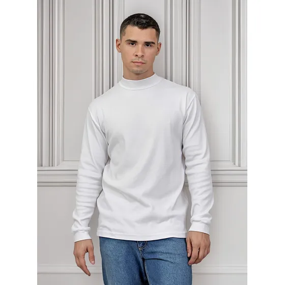 Remera Howard Media Polera Manga Larga Hombre Adulto.