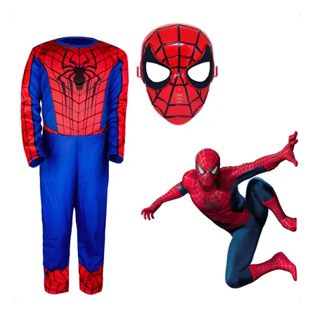 Fantasia Homem Aranha Infantil Festa De Criança Spiderman