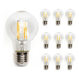 Lampara Foco Vintage Led Ahorrador E27 A60 6w 10pcs Aigostar Lampara Foco Vintage Led Ahorrador E27 A60 6w 10pcs Aigostar