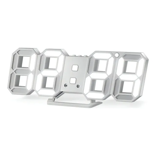 Reloj Despertador Digital Gadnic Alarma Y Temperatura Números 3D Luz Led