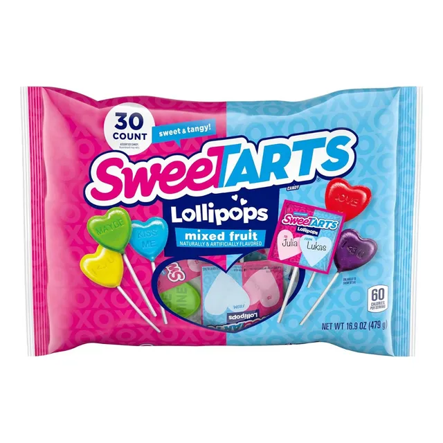 Paletas Sweetarts Edicion San Valentin 479g Americanos