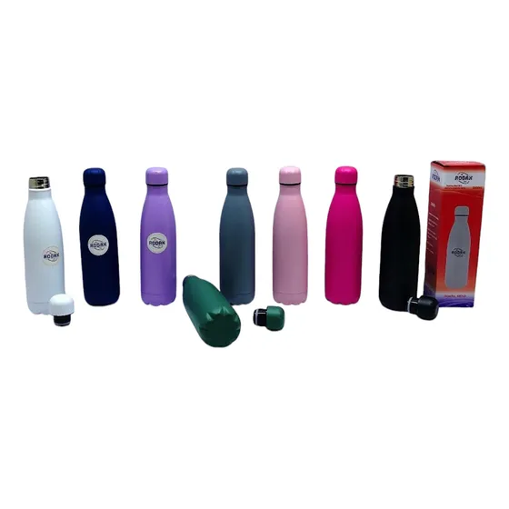 Botella Termica Hermetica Deportiva Running Doble Capa Acero