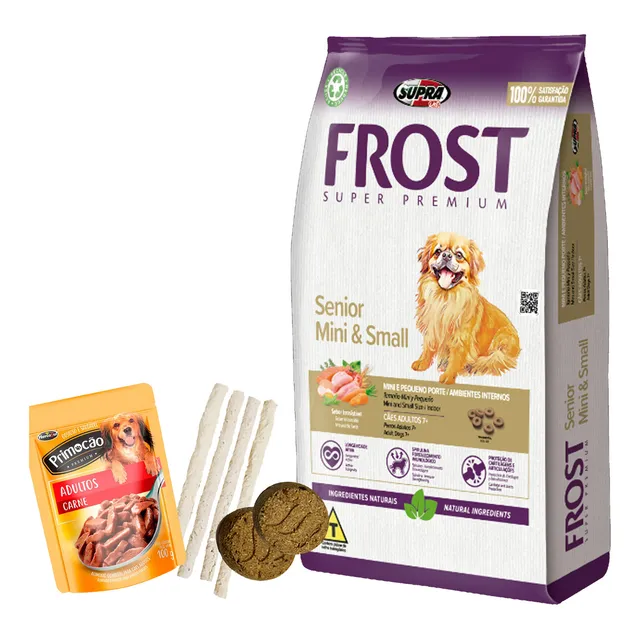 Alimento Frost Perro Adulto Senior Mini Y Pequeño 10,1 Kg