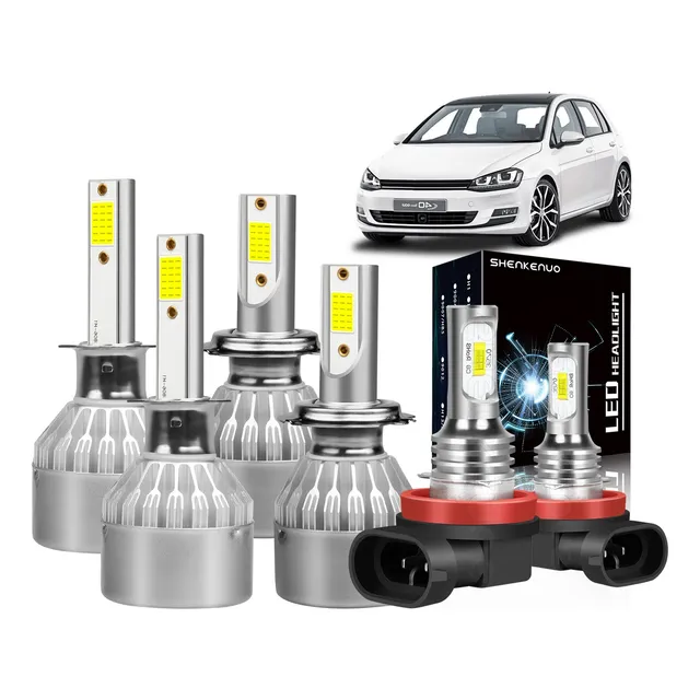 Kit De Focos Led Alto/bajo Para Kia Rio 2012-2018 H1 H7 H11