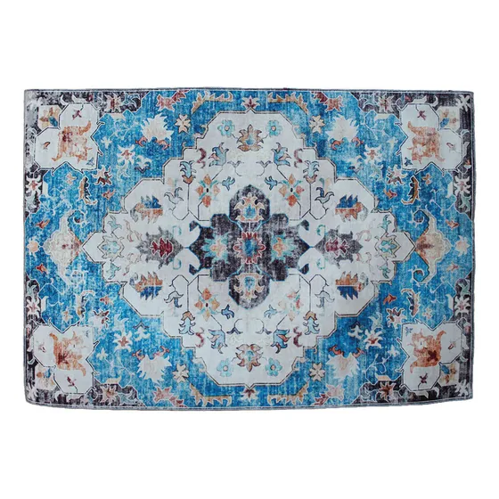 Alfombra Home Republic Vintage Garuz 200x300 Azul Ancho 200 cm Largo 300 cm