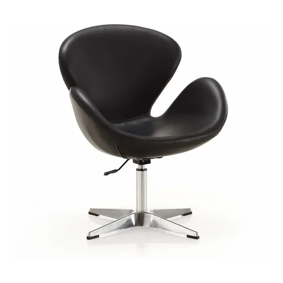 Silla Redonda Cuero Asiento Redondo Para Sala Estar 22  1