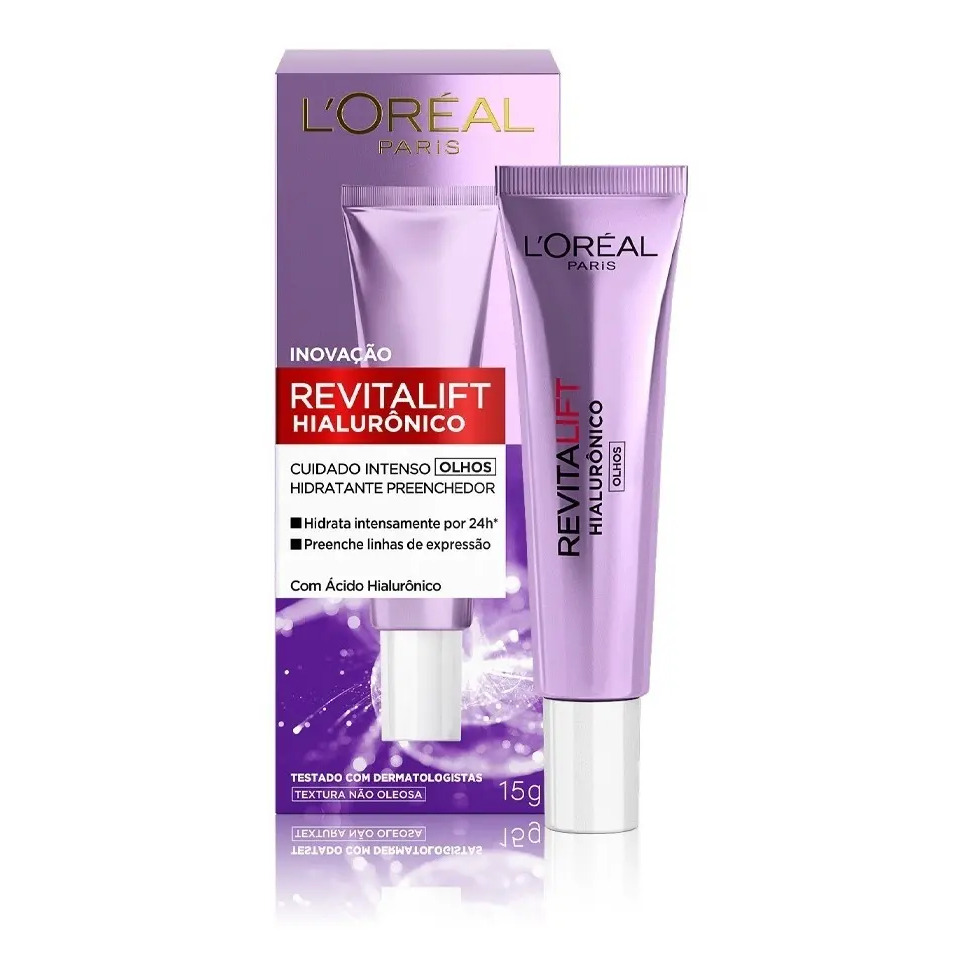 Creme Antirrugas Para Olhos 15g L'Oréal Paris Revitalift