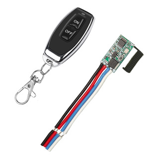 Mini Interruptor De Control Remoto Inalámbrico Rf 433mhz 12v Mini Interruptor De Control Remoto Inalámbrico Rf 433mhz 12v