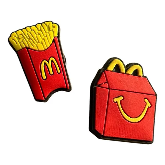 Pin Decoración Zapato Mcdonald S Papitas Papitas