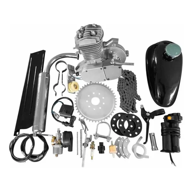 Kit Motor De Bicicleta Pk80 80cc 2t Bicimoto