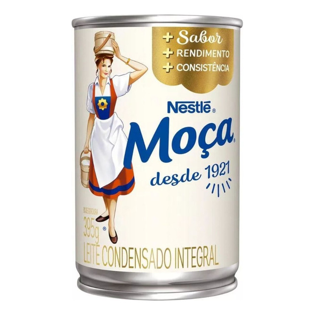 Nestlé Moça Leite Condensado Lata 395gr Nestlé Moça Leite Condensado Lata 395gr