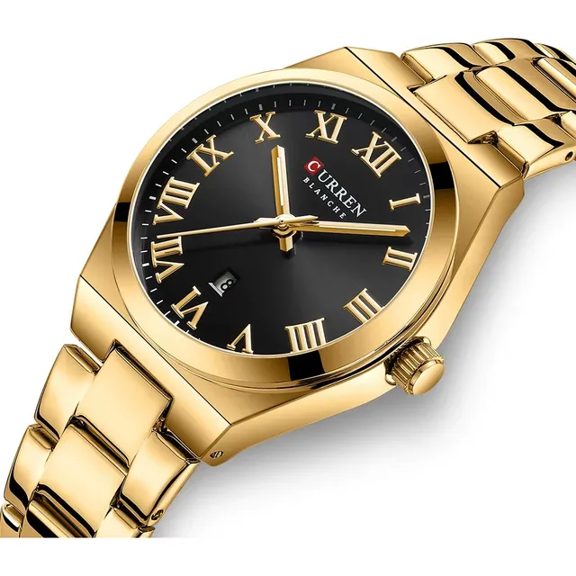 Reloj Femenino Curren 9095 Diseño Elegante Calendario Fecha