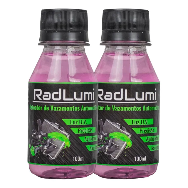 Kit 2 Radlumi - Detector De Vazamento Leak Finder + Brinde