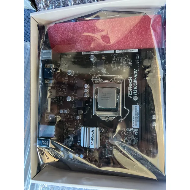 Kit Asrock H310cm-hdv / Intel I3 9100f