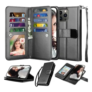 Njjex Wallet Case Para iPhone 14 Pro Max 67 2022, Para La 9 Njjex Wallet Case Para iPhone 14 Pro Max 67 2022, Para La 9