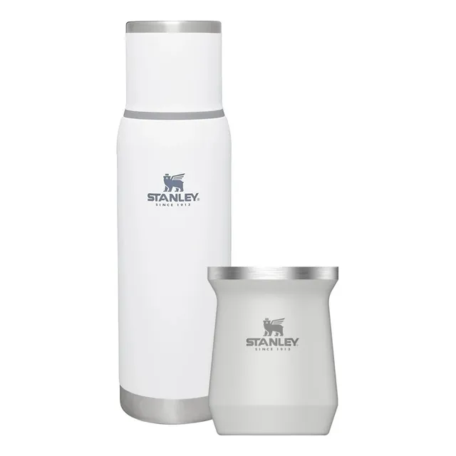 Termo Y Mate Stanley Adventure To Go 750 Ml Blanco