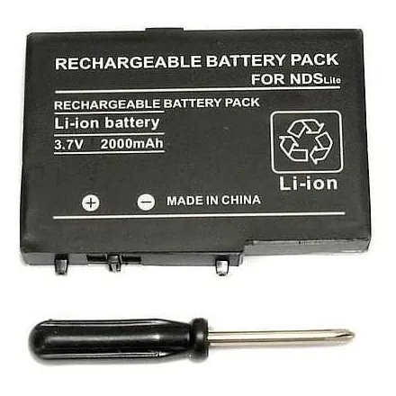 Pila Bateria Recargable Nintendo Ds Lite + Destornillador