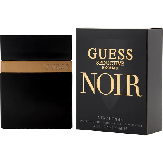 Guess Seductive Homme Noir Edt Spray 100 Ml