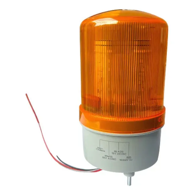 Luz Giroflex Com Sirene Alerta Guincho Sinalização Amarelo