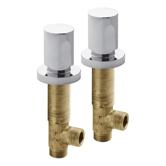 Llave Paso Agua Fv Oregon Lateral Par 19mm Cromo 0210.0/18