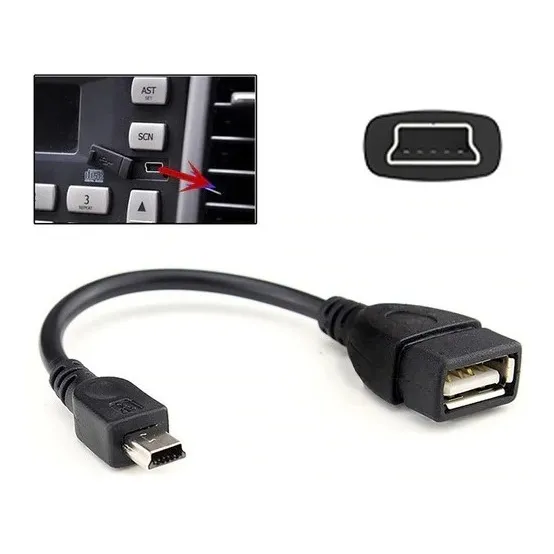 Cable Otg Usb Mini Usb V3 Orinoco Chery Arauca X1 De 5 Pines