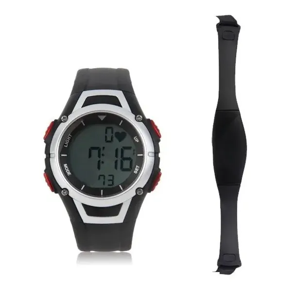 Reloj Pulsómetro Dlk Con Banda Para Pecho Deporte Original