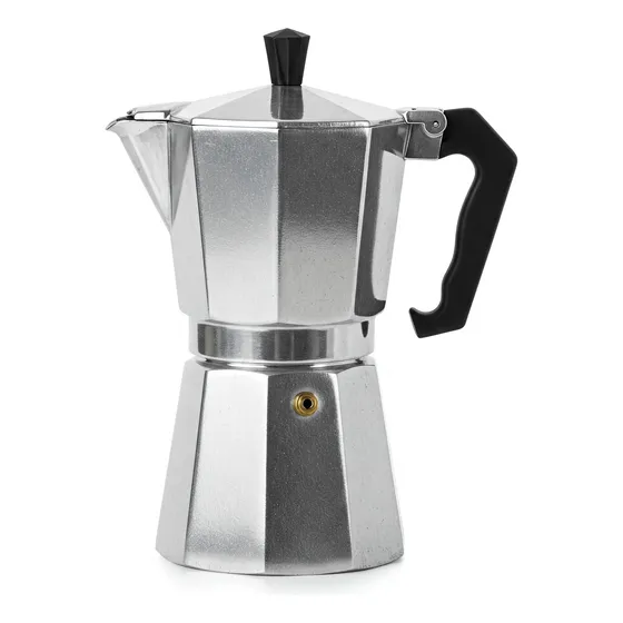 Cafetera Italiana 250 Ml - Aluminio De Alta Calidad 3 Tazas