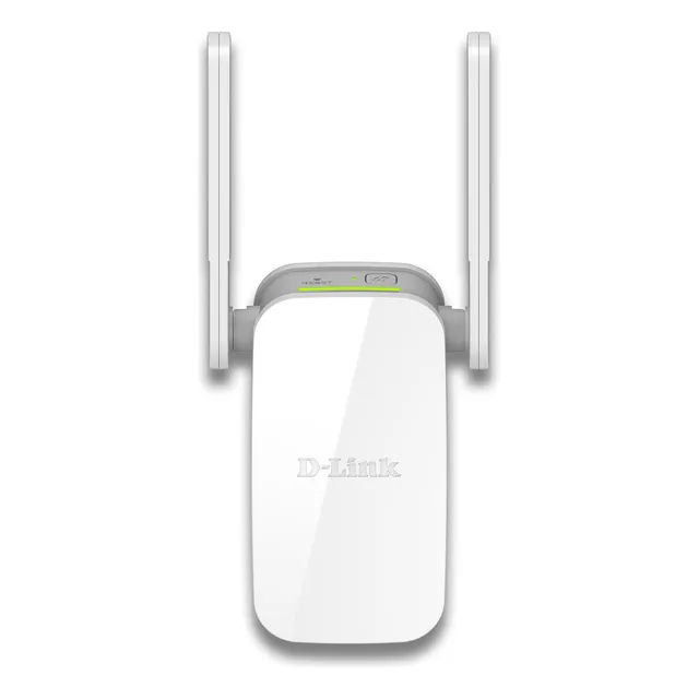 D-link Dap-1610, Repetidor Wifi Extensor Amplificador De Rango Ac1200, Doble Banda 2,4/5ghz, Color Blanco