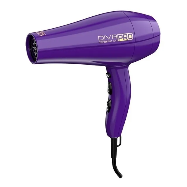 Secador de pelo GA.MA ItalySalon Pro Diva 4D Therapy violeta 220V