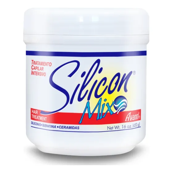 Tratamiento Intensivo De Pelo Silicon Mix,16 Onzas, Blanco