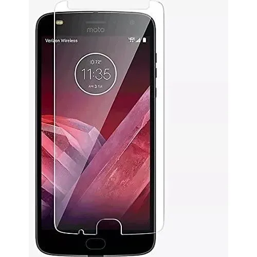3 Cristal Templado Plano 9h Para Moto Z2 Force Xt1789-05