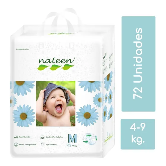 Pañales Nateen Premium M MPañales Nateen Premium M M