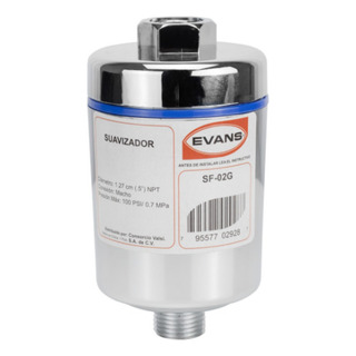 Filtro Evans Purificador Acondicionador Para Regadera Sf-02g Filtro Evans Purificador Acondicionador Para Regadera Sf-02g