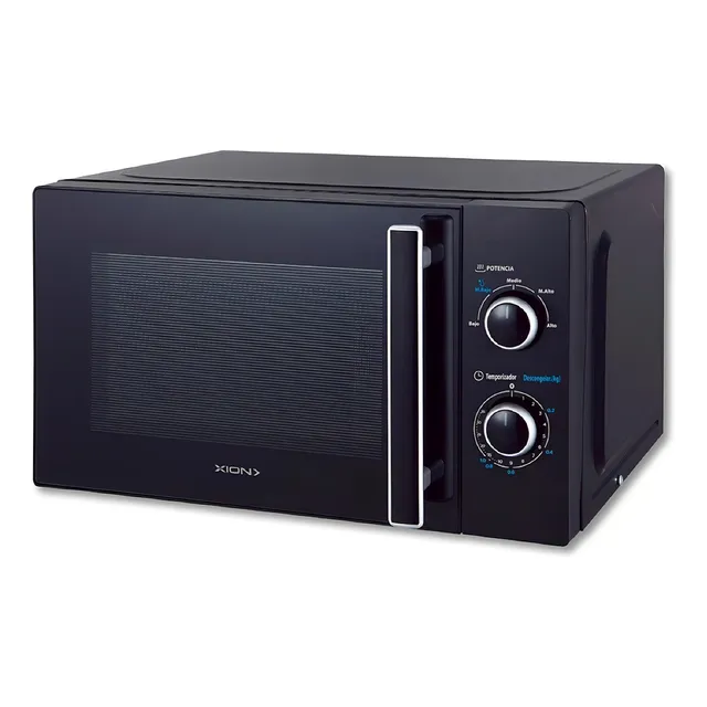 Microondas Xion XI-MW20 negro 20L 220V