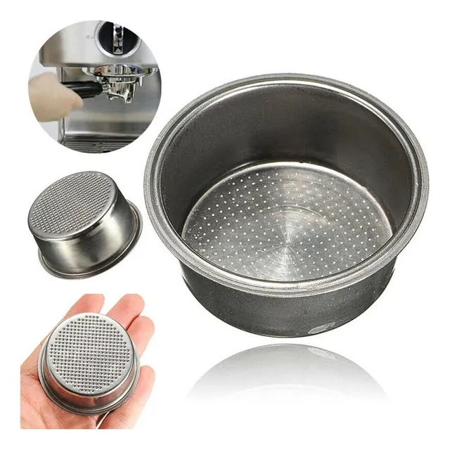 Filtro Cafe Cafetera Acero Inoxidable Maquina Expresso 2cup
