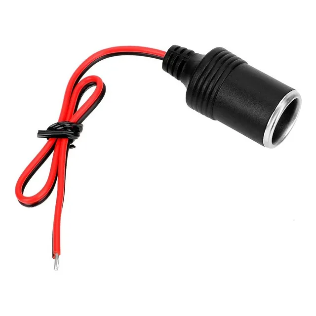 Conector Encendedor De Auto Hembra A Positivo Y Negativo